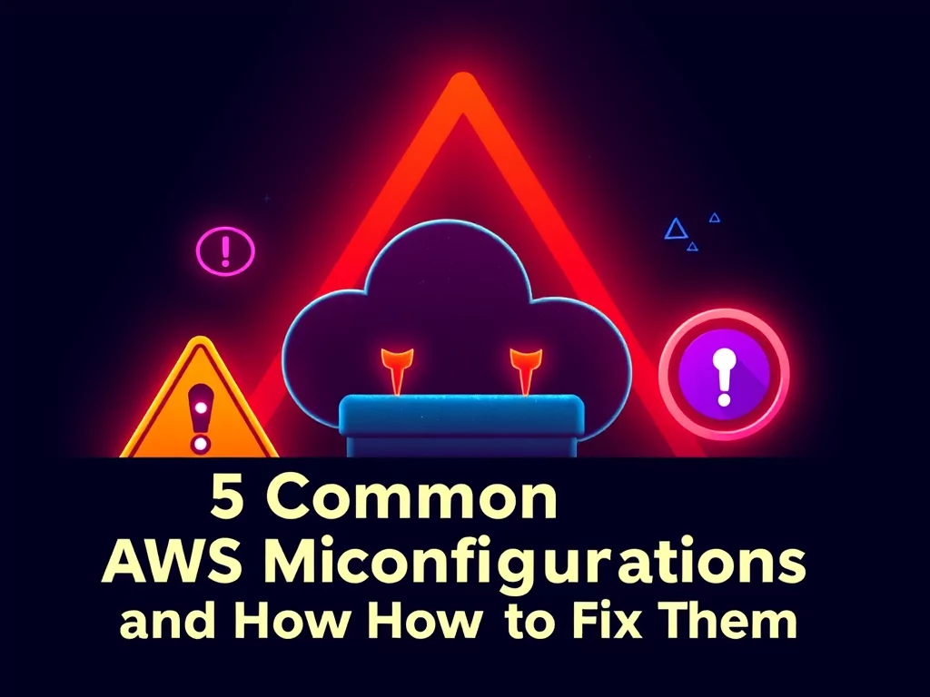 5 Common AWS Misconfigurations and How to Fix Them